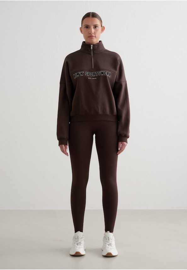 Varsity Sweat Half Zip-3