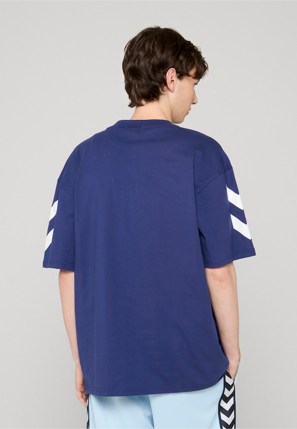 Basic Sleeveprint T-Shirt-1