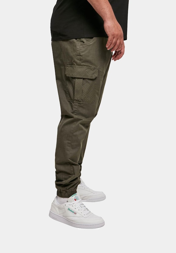 Aop Glencheck Cargo-1