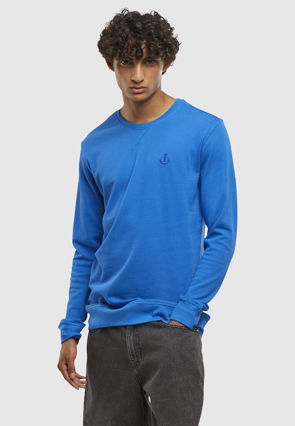 Anchor Sign EMB Light Crew Sweatshirt-0