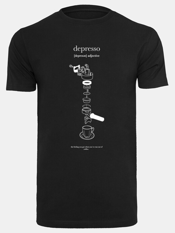 Depresso T-Shirt Round Neck-2