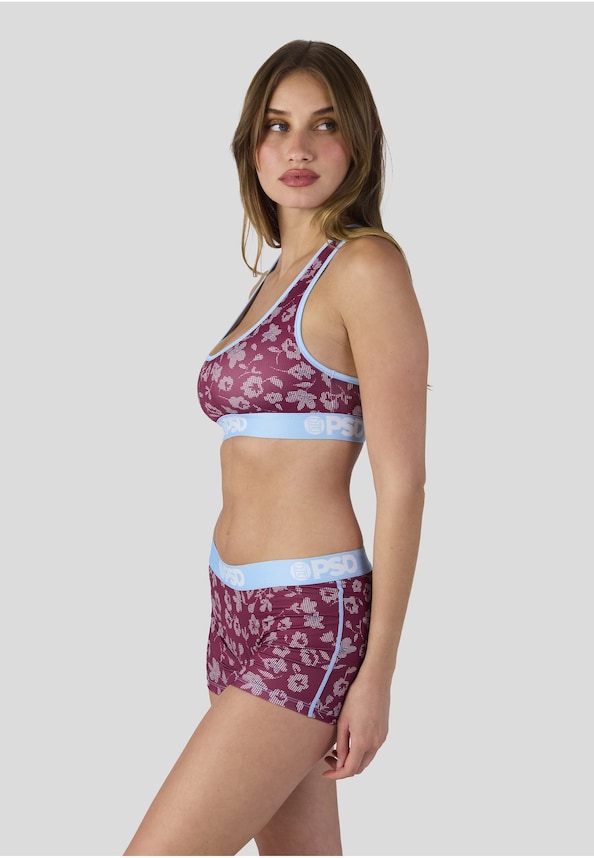 HALFTONE BLOOM BOXER SHORTS-1