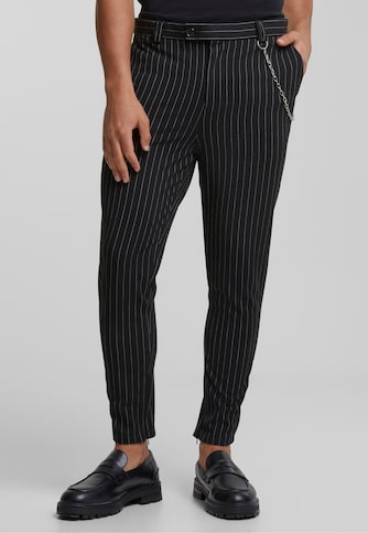 2Y Cropped Pants Pinstripe