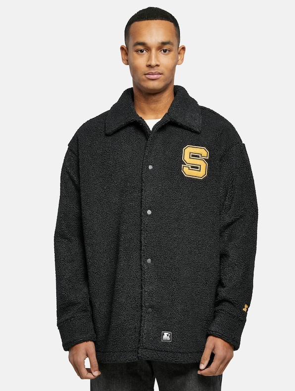 Starter Sherpa Shirt Jacket-2