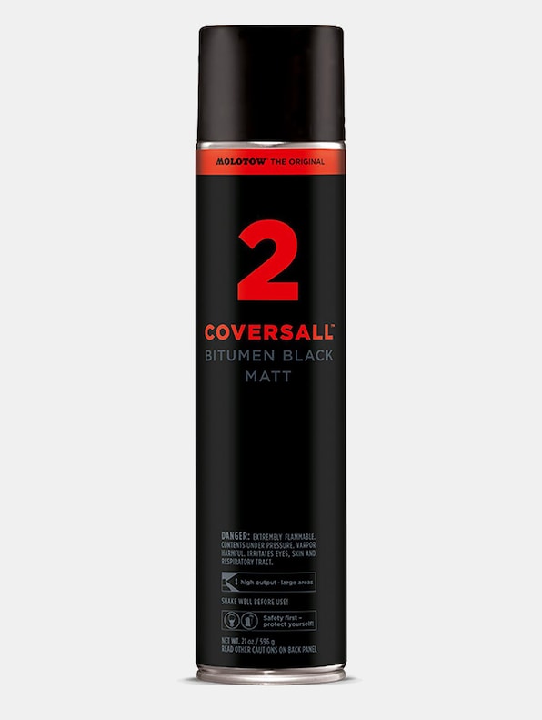 Molotow Coversall 2 Bitumen Spray Can 600ml, DEFSHOP