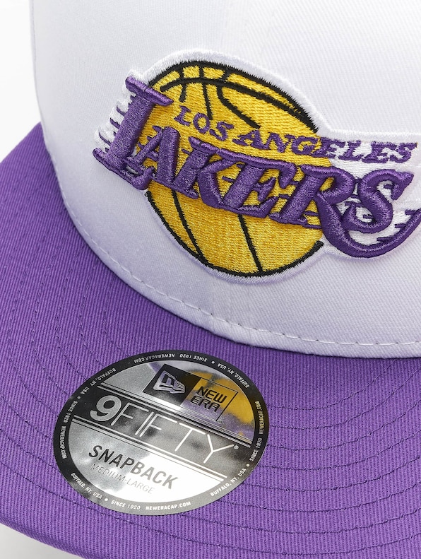White Crown Team 9 Fifty Los Angeles Lakers -4