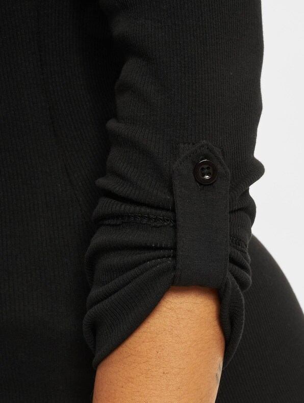  Ladies Long Rib Pocket Turnup-5