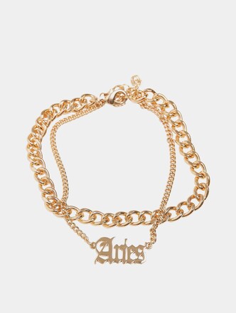 Urban Classics Zodiac Golden Anklet