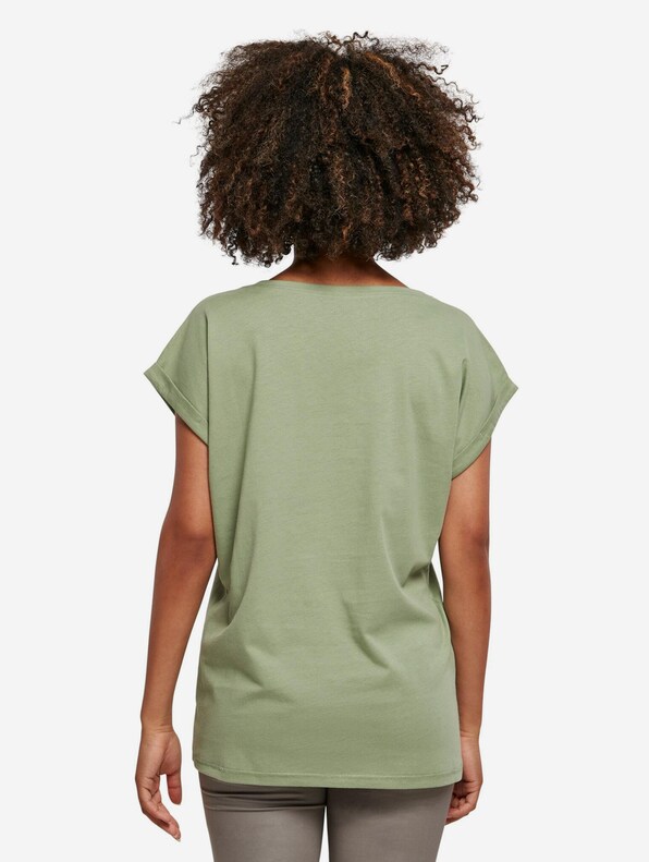 Ladies Extended Shoulder Tee-1