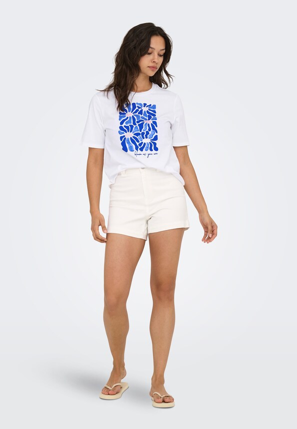 ONLRITA S/S FLOWER TOP BOX JRS-3