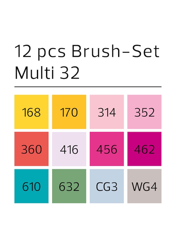 Brush 12pcs Special #32-2