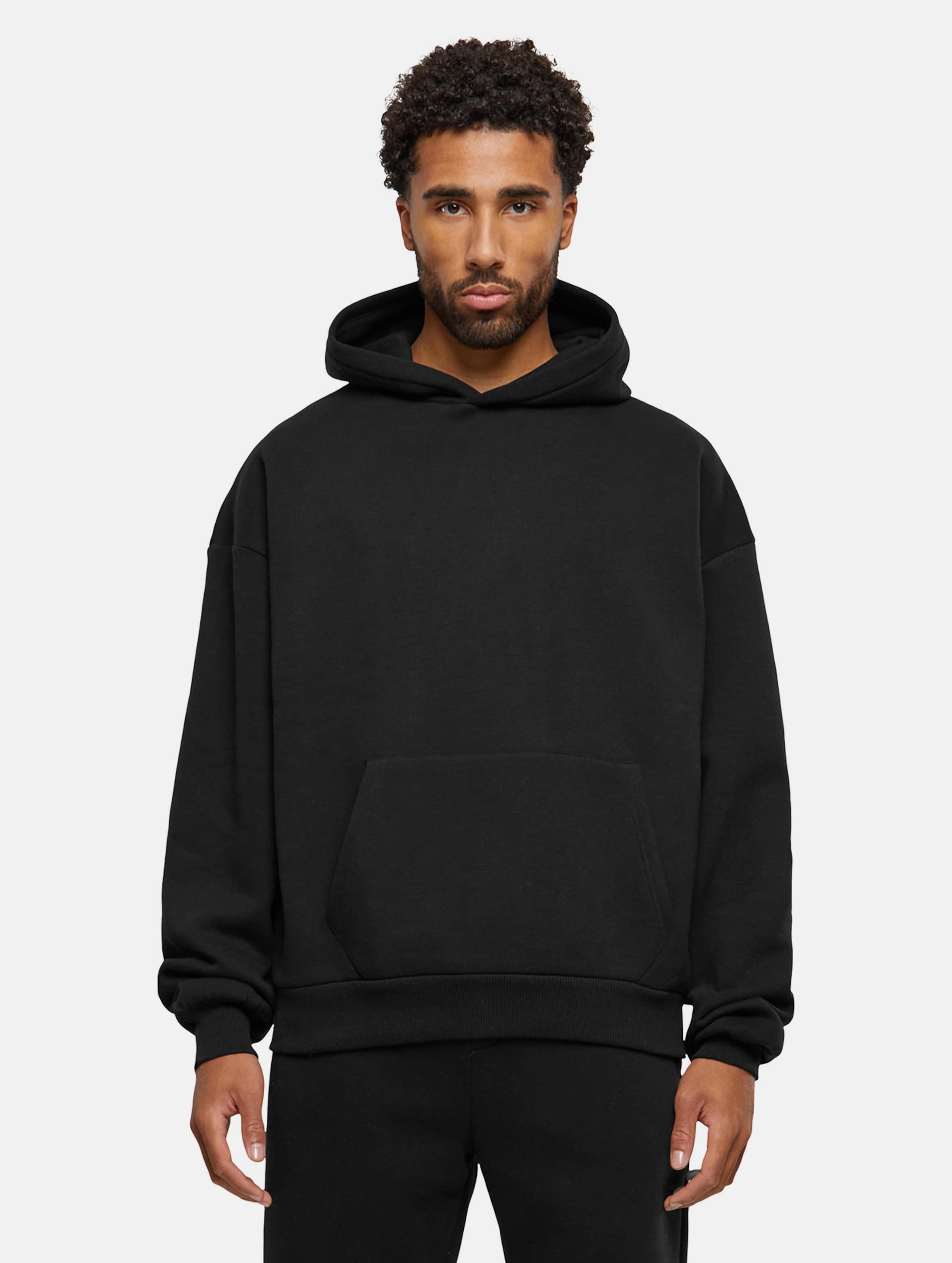 Prohibited Oversized Hoodies Männer,Unisex op kleur zwart, Maat XS