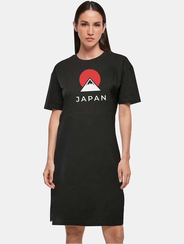 Ladies Japan X  Organic Oversized Slit Tee-0