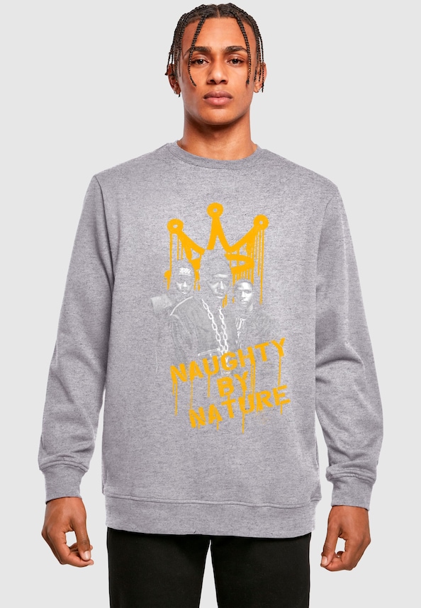 Naughty by Nature - Drip Crown Crewneck-0
