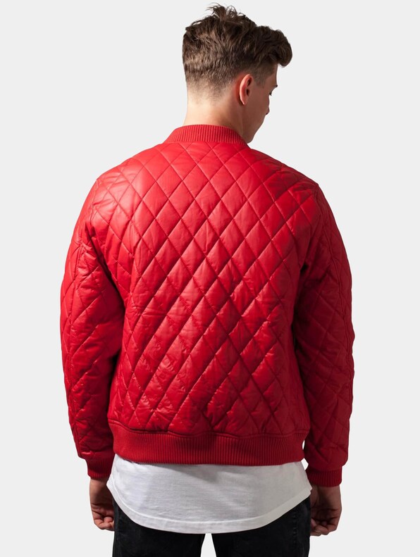 Diamond Quilt Leather Imitation -1