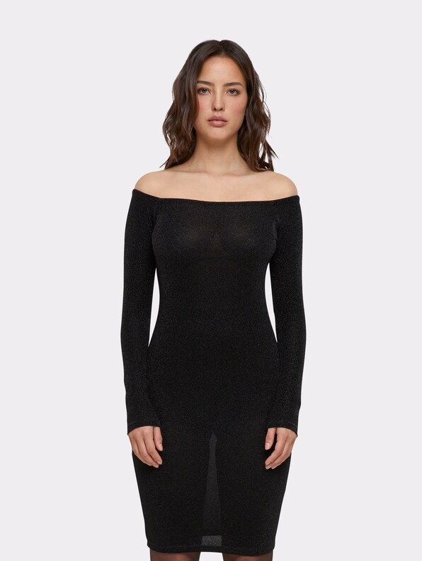 Off Shoulder Longsleeve Glitter-2