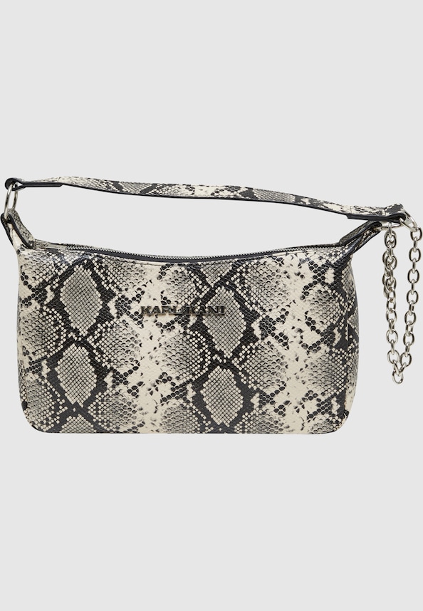 Kk Retro Snakeskin Shoulder Bag-1