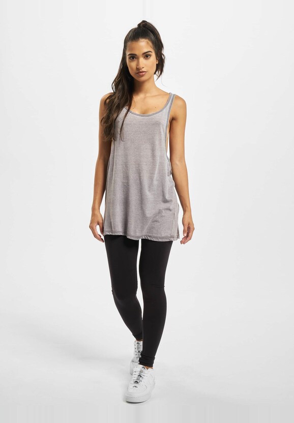 Ladies Loose Burnout Tank-3