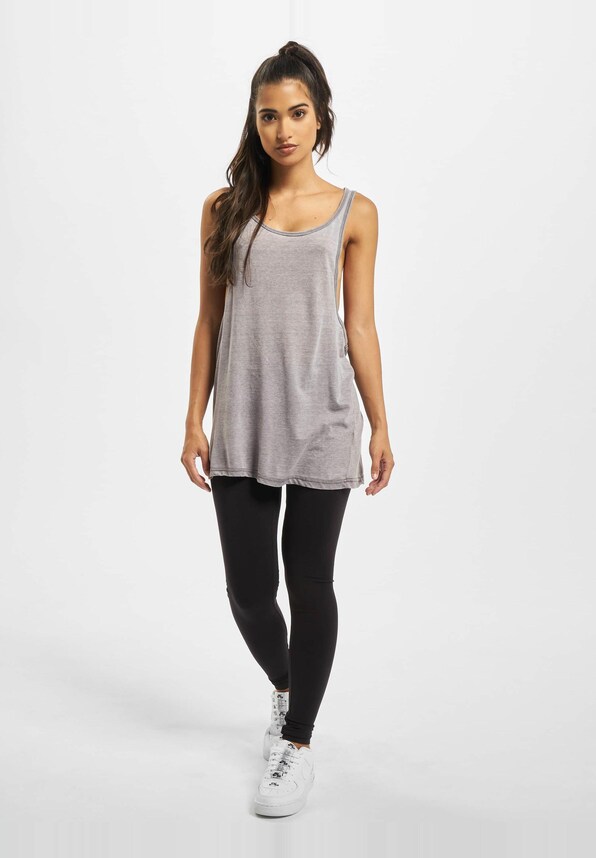 Ladies Loose Burnout Tank-3