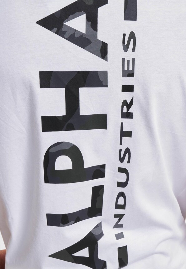 Alpha Industries Camo Backprint T-Shirt-4