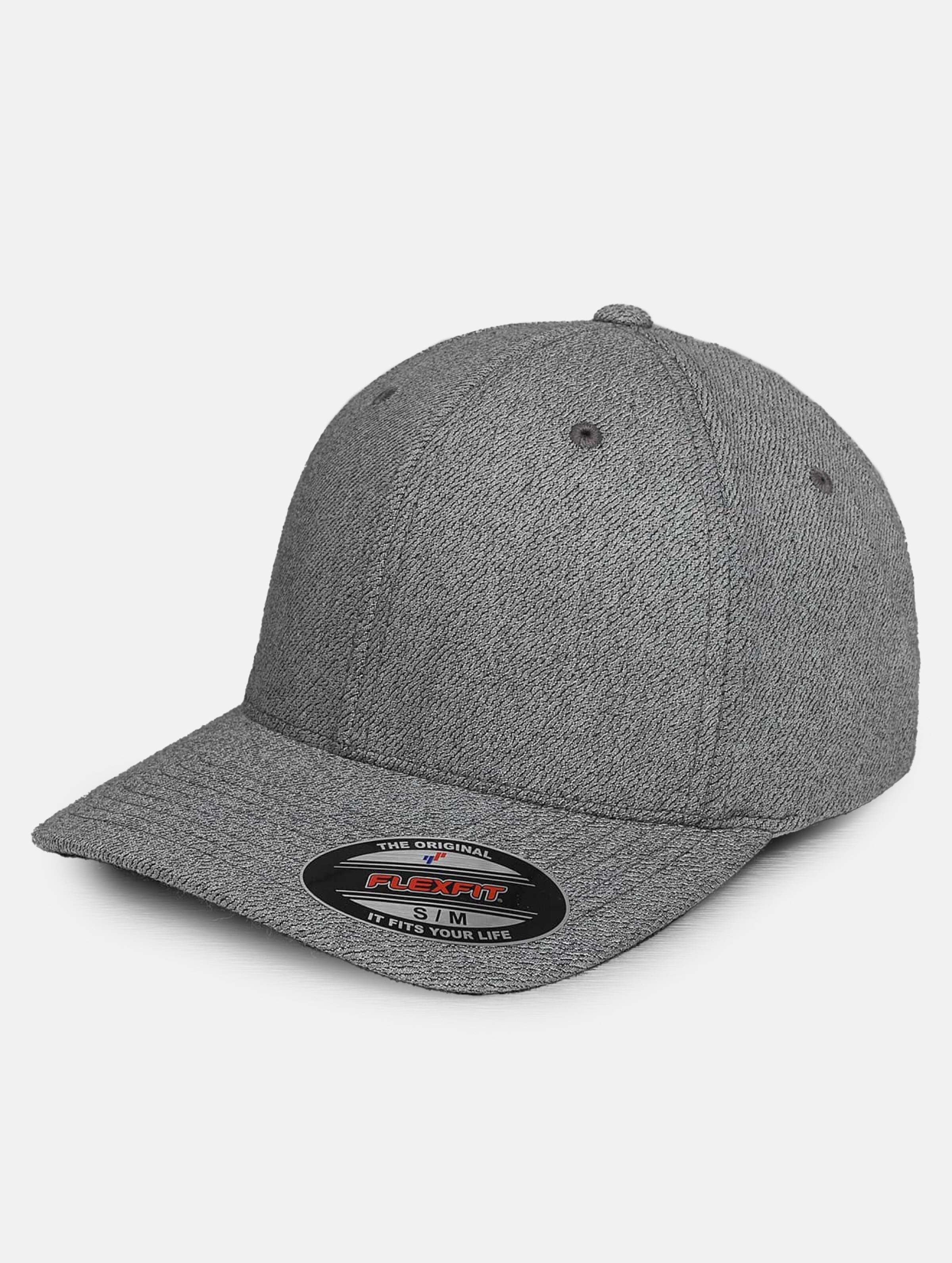 Flexfit Herren Baseball Cap - Wooly Combed, Gelb, Größe L/XL, Elastischer Komfort