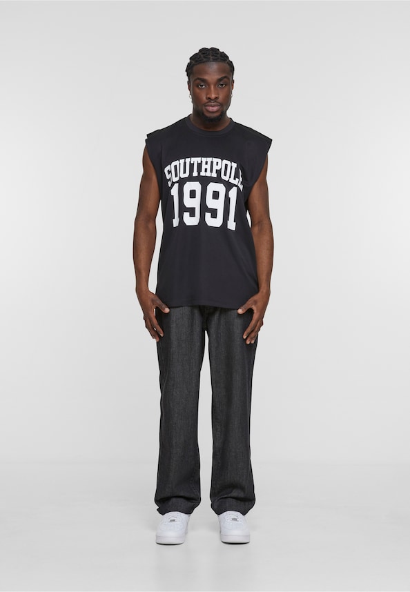 Southpole Spray Logo Denim-4