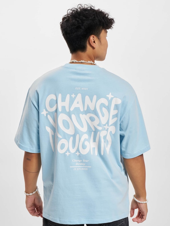 2Y Studios Thoughts Oversize T-Shirt-2