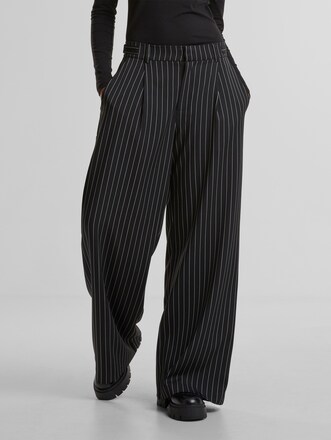 Ladies Pinstripe Wide Leg 