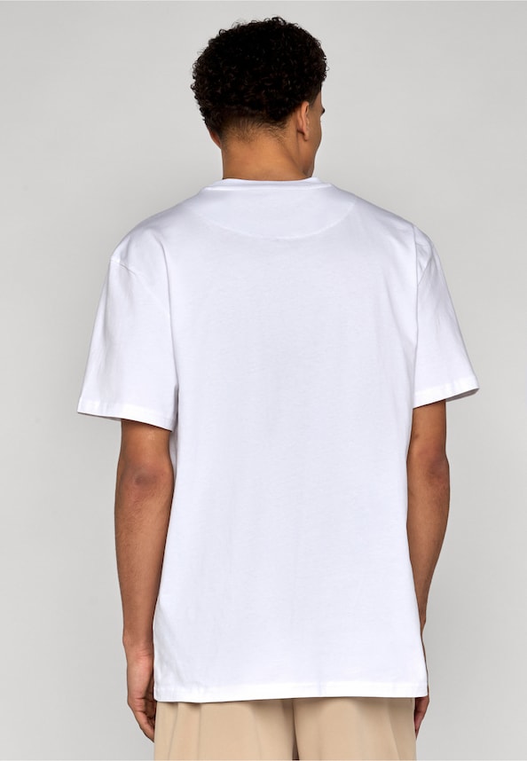 Small Signature Blue Logo Tee white-1