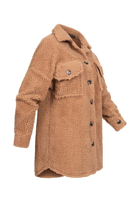Cloud5ive TEDDY JACKE KNOPFLEISTE-1