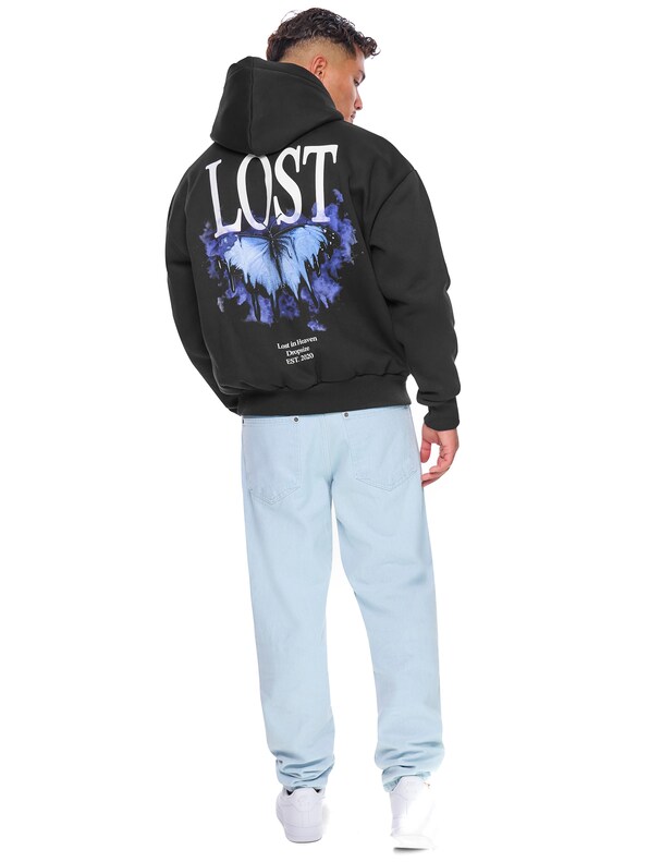 Dropsize Heavy Oversize Lost Butterfly Hoodies-4