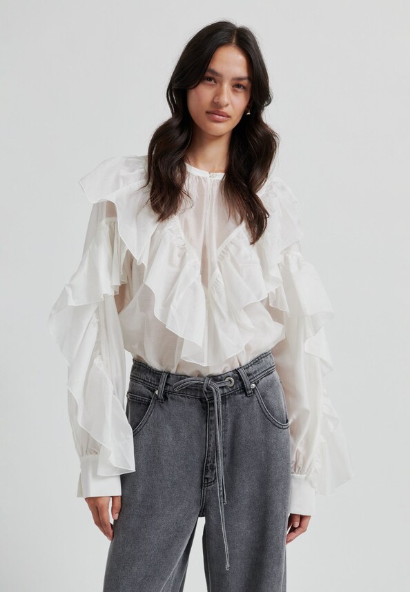 Fria Frill Blouse-0