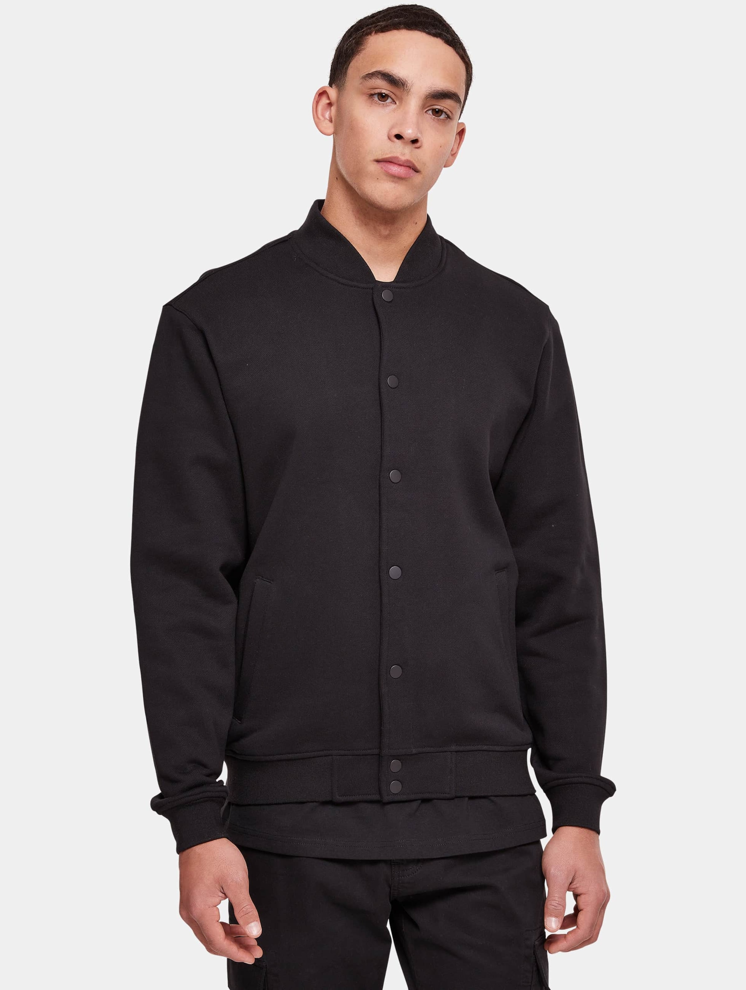 Urban Classics - Ultra Heavy Solid College jacket - 4XL - Zwart