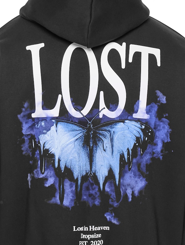 Dropsize Heavy Oversize Lost Butterfly Hoodies-3