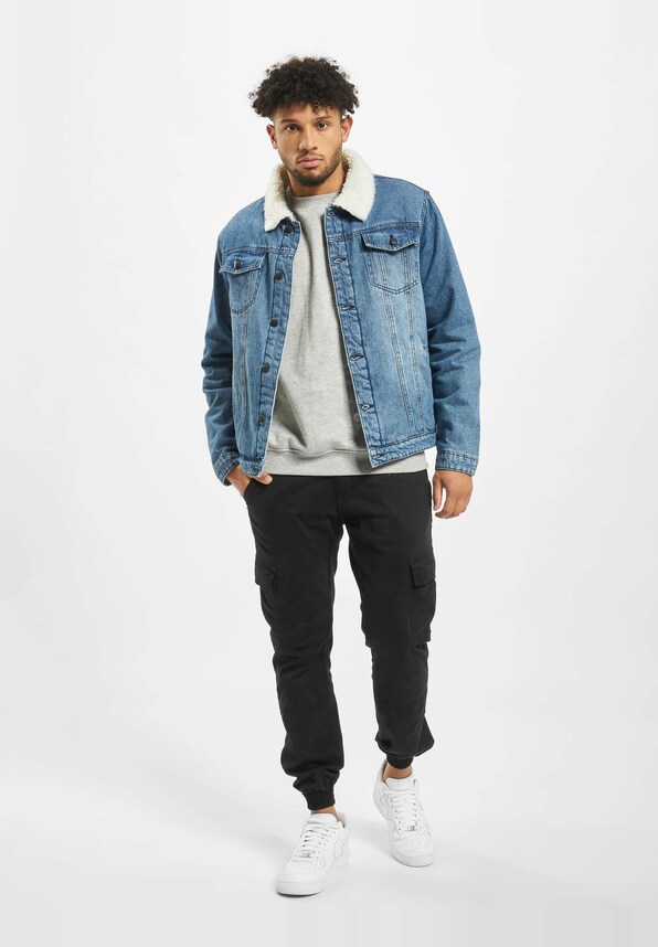 Brandit Sherpa Jeansjacken-4