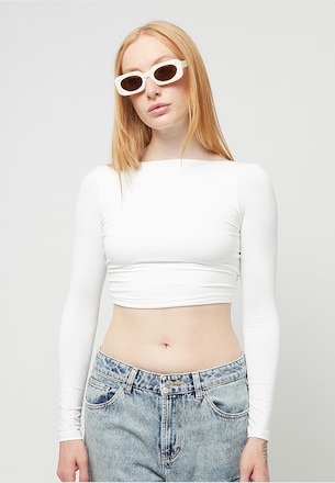 Sportswear Oversized Fleece Crop Hoodie Dance