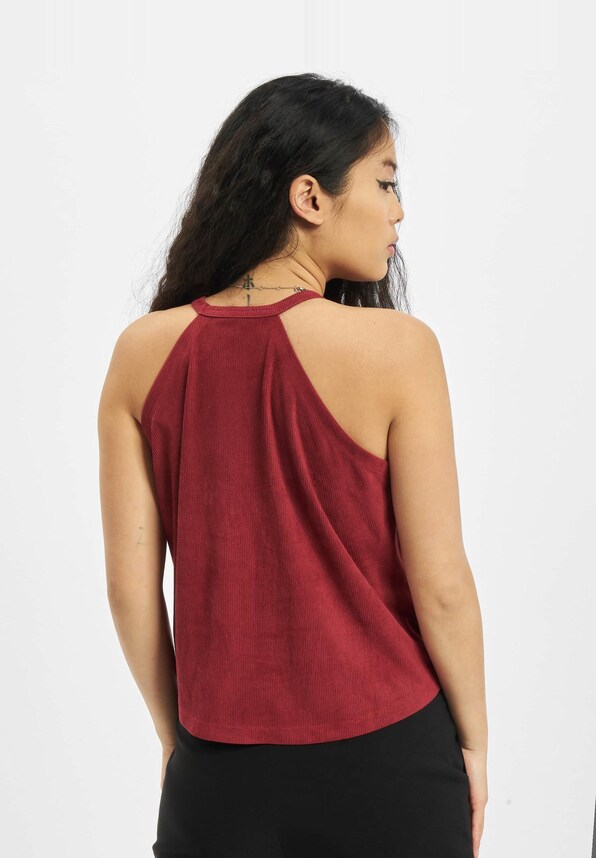 Ladies Peached Rib Neckholder-0