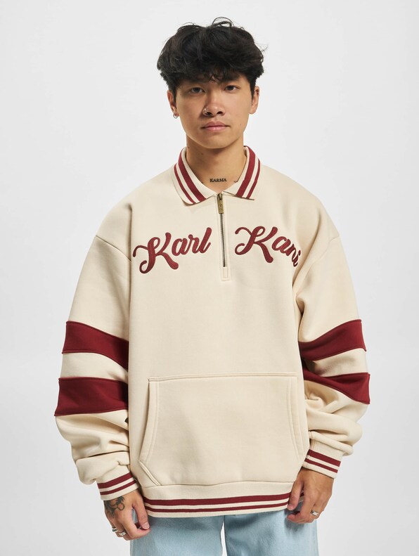 Script Half Zip Polo Jumper-2