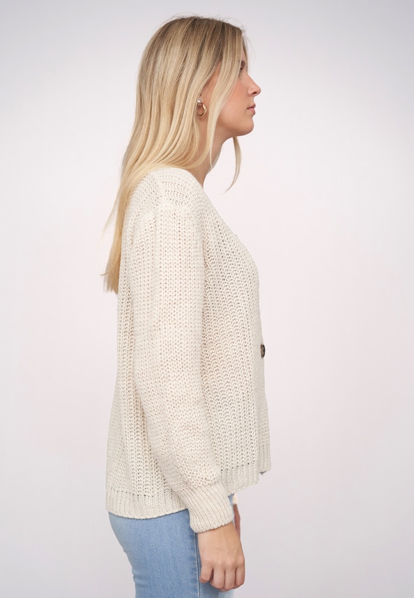 Knit Cardigan with buttons-3