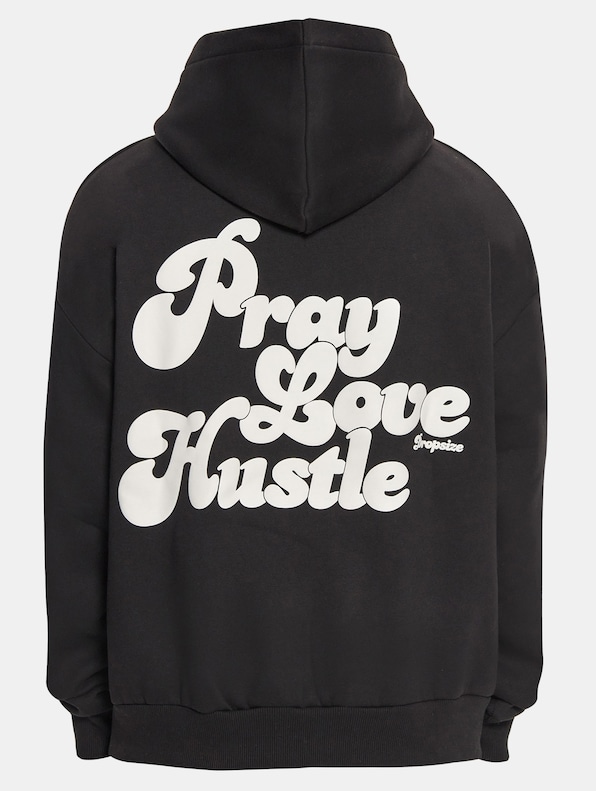 Heavy Oversize Pray Love Hustle-5