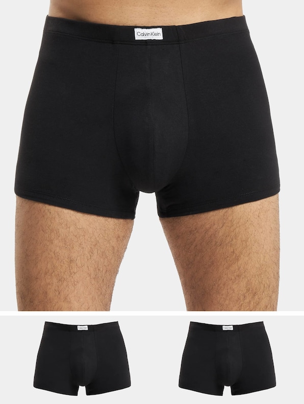 Calvin Klein Underwear Trunk Boxershorts 3 Pack Underwear Black/Black/-0