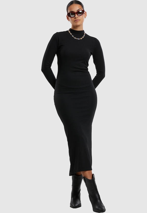 Rib Longlseeve Mockneck-3