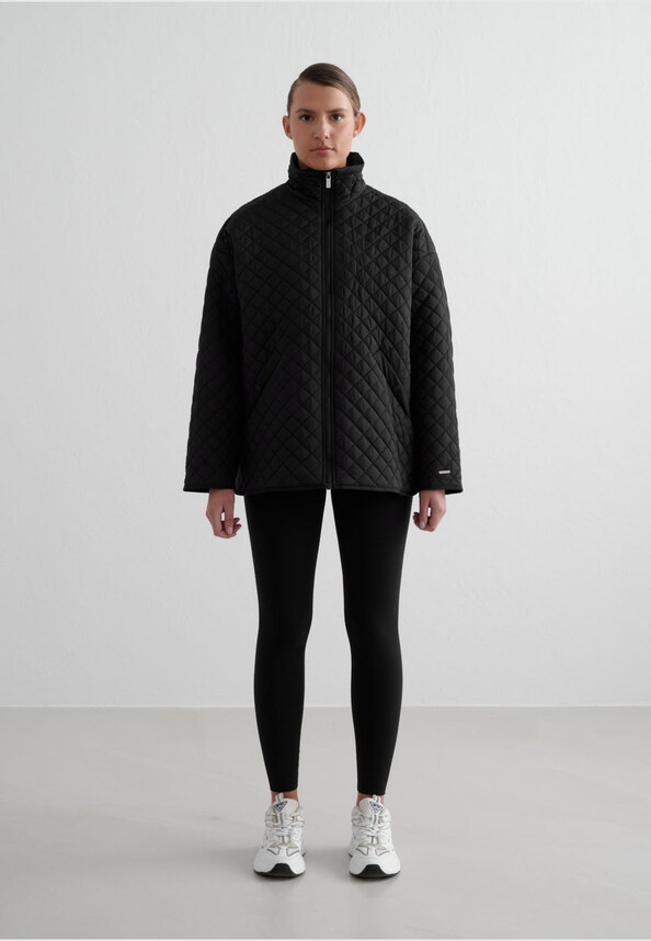 Oversized Quilted Jacket-3