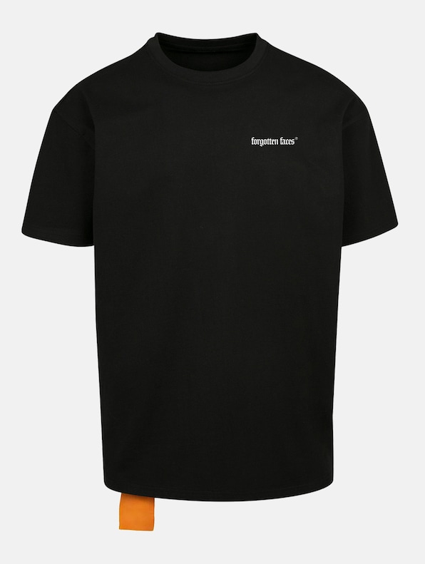 Forgotten Faces Flowered Skull Oversize T-Shirts-3