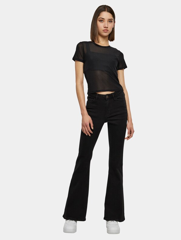 Ladies Short Mesh Tee-3