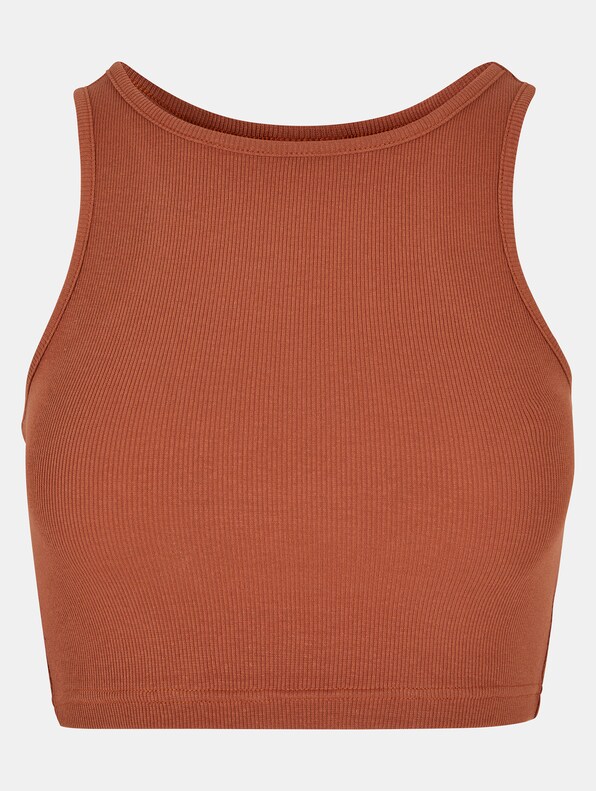 Ladies Cropped Rib-4