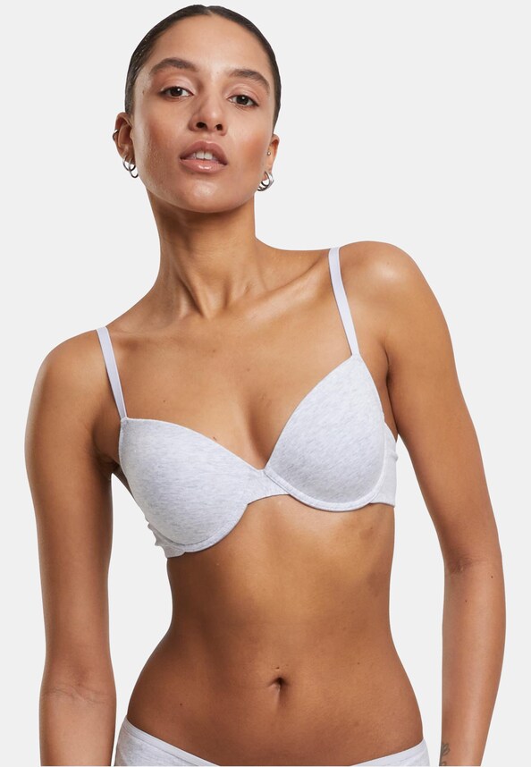 Ladies Basic Cotton Bra 2-Pack-0