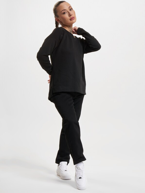 Urban Classics Ladies Oversize Chiffon Sweatshirt-5