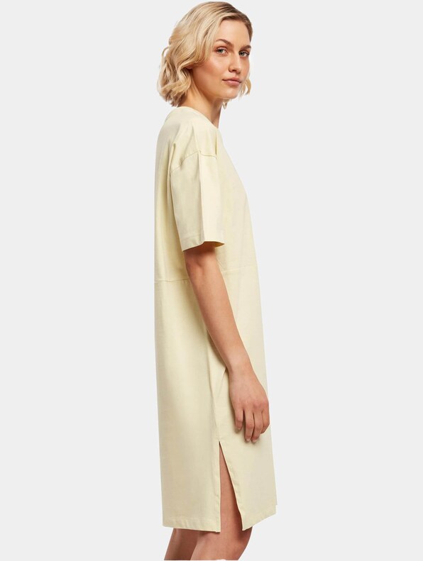 Ladies Organic Oversized Slit Tee-2