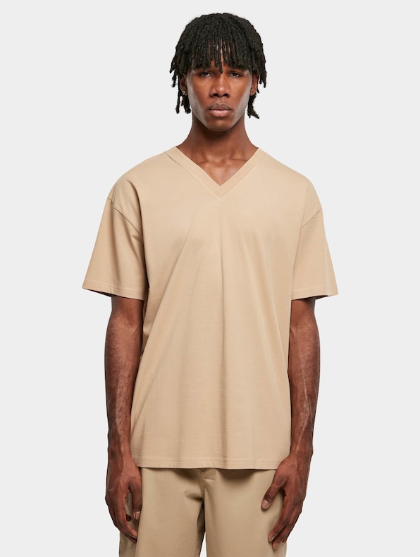 Organic Oversized V-Neck-2